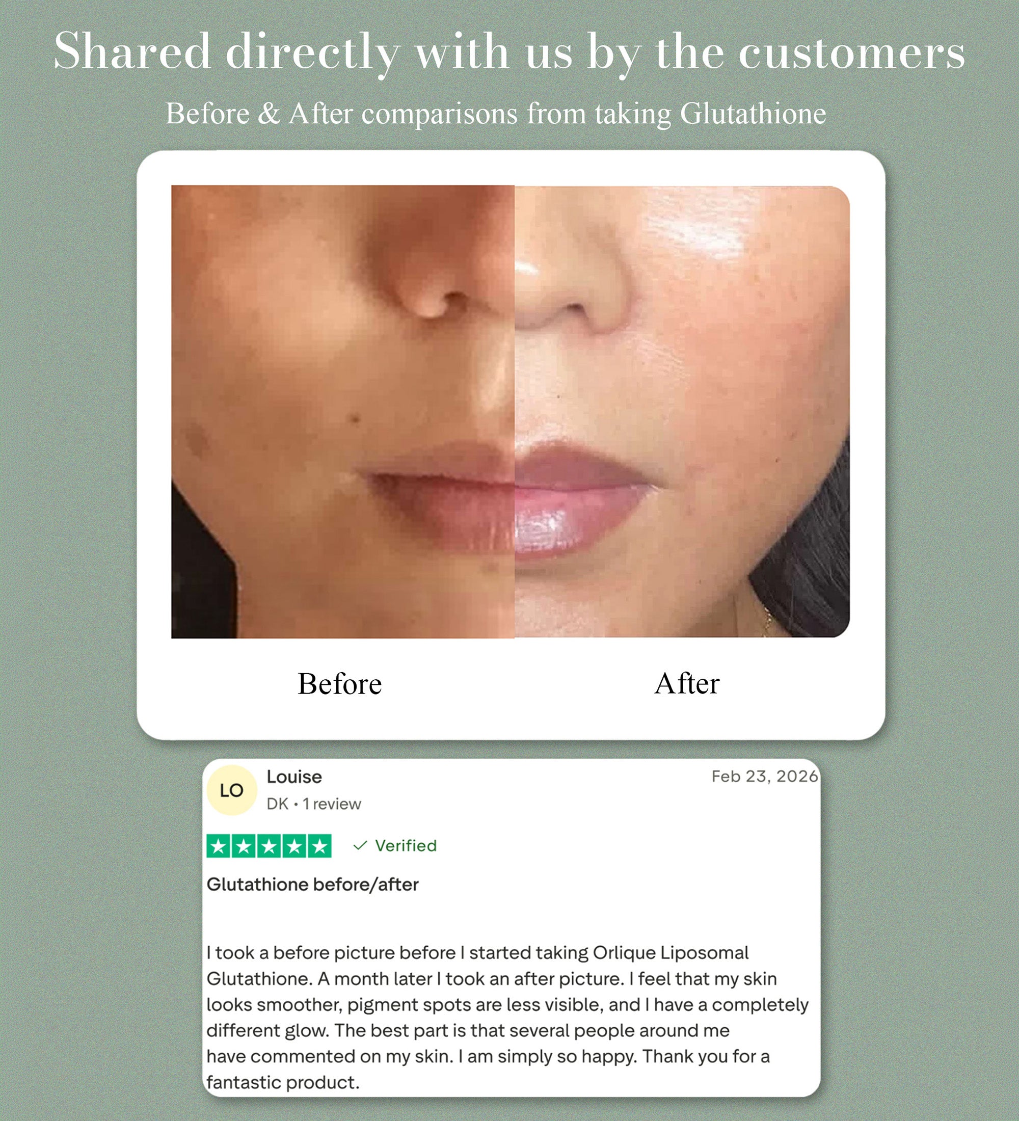 Skin &amp; Cellular Protection Liposomal Glutathione + Vitamin C | Orlique