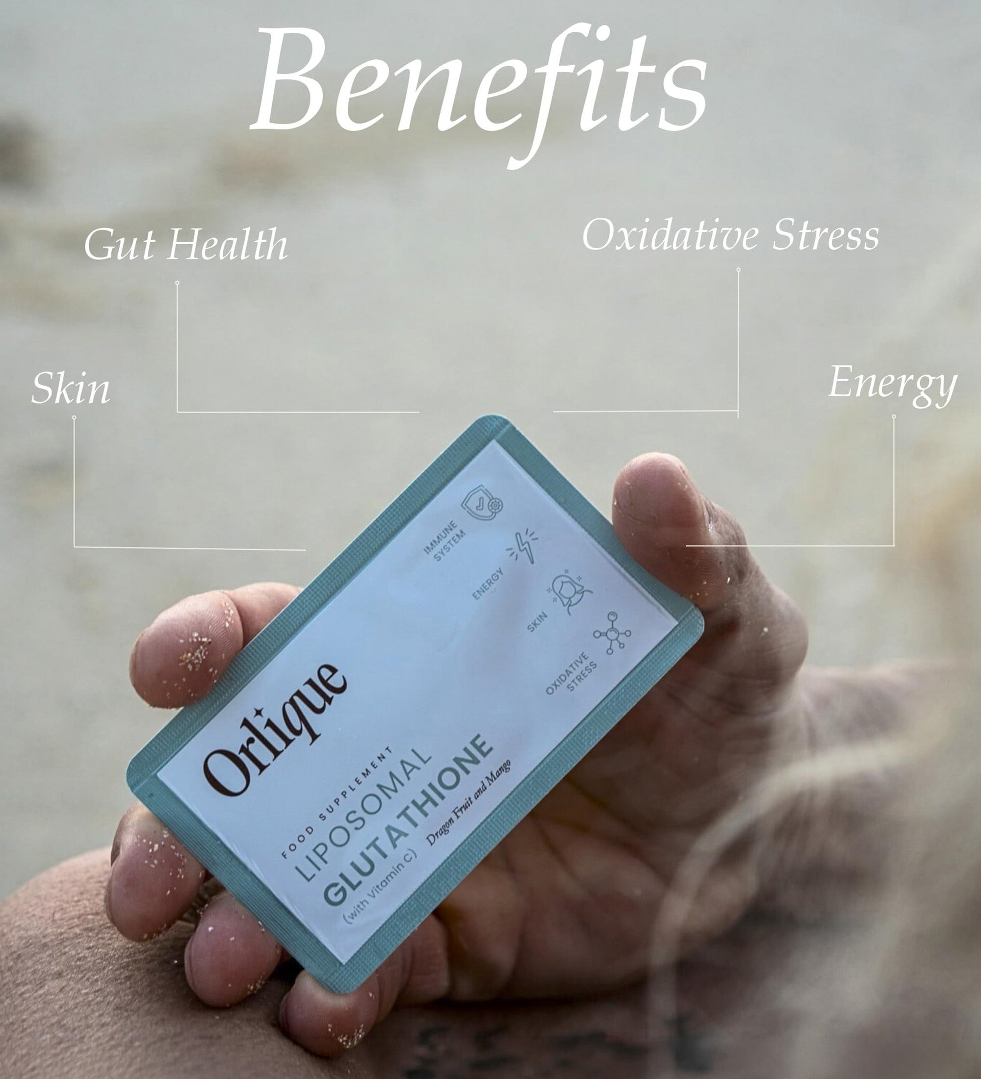 Skin &amp; Cellular Protection Liposomal Glutathione + Vitamin C | Orlique