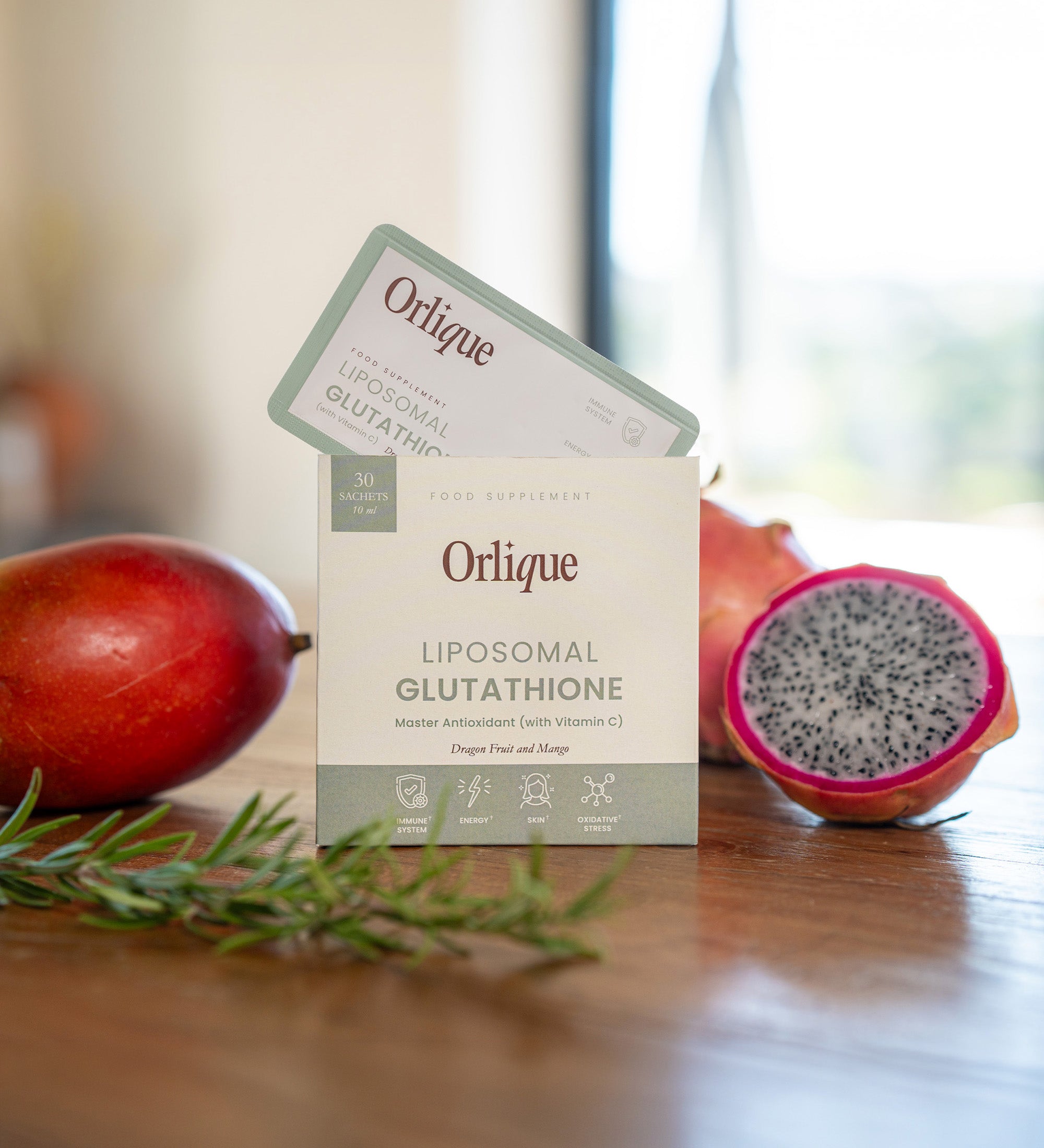 Skin &amp; Cellular Protection Liposomal Glutathione + Vitamin C | Orlique