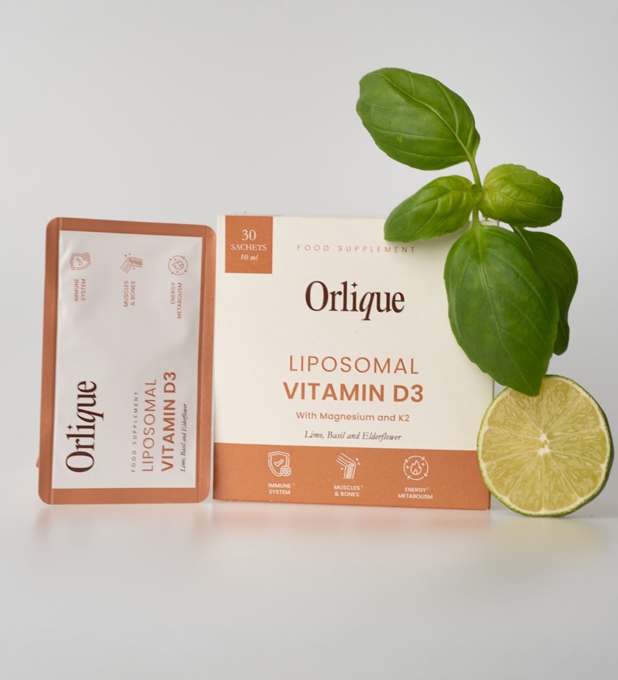 Energy &amp; Immunity Liposomal Vitamin D3 with Magnesium and K2