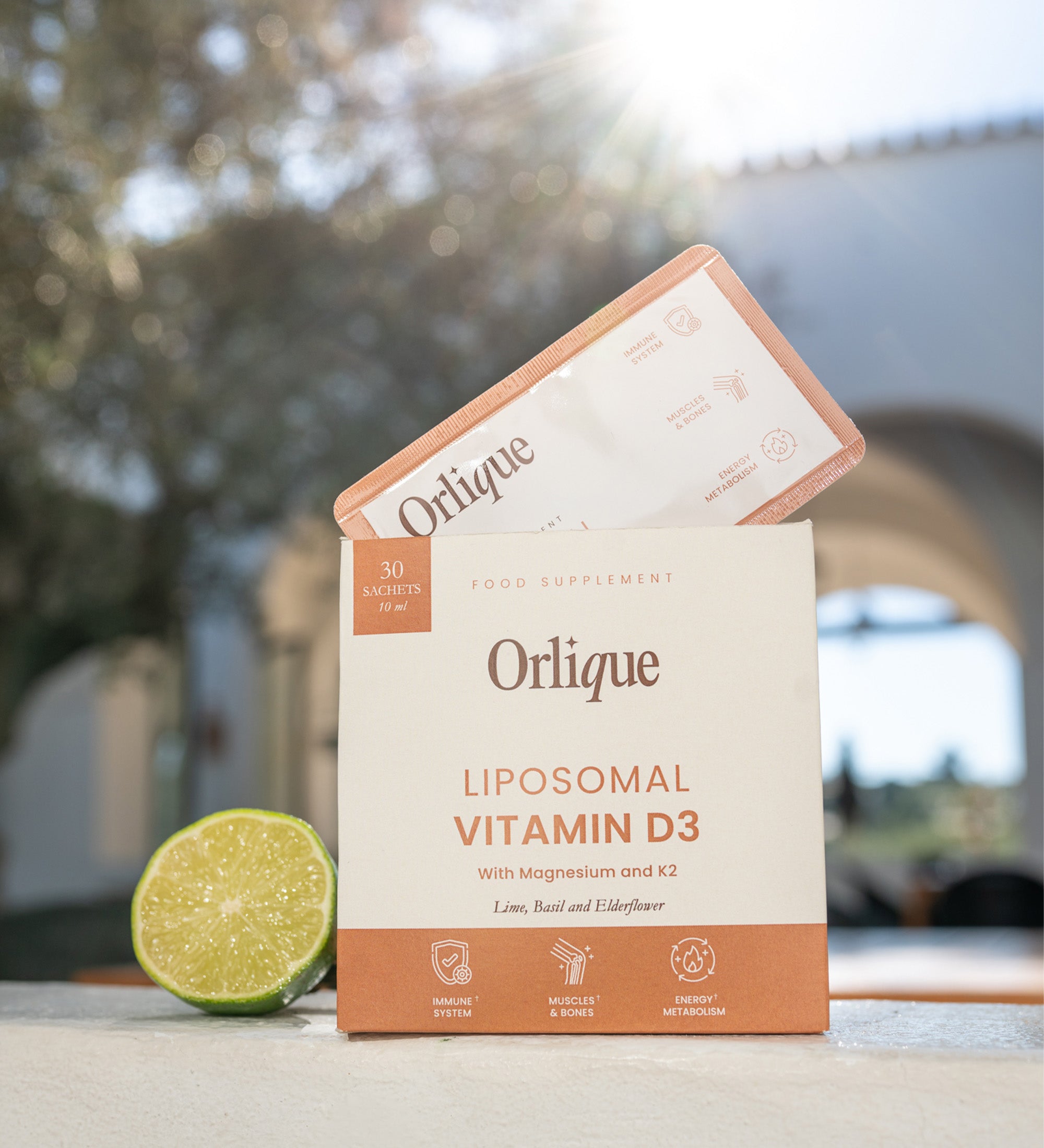 Energy &amp; Immunity Liposomal Vitamin D3 with Magnesium and K2