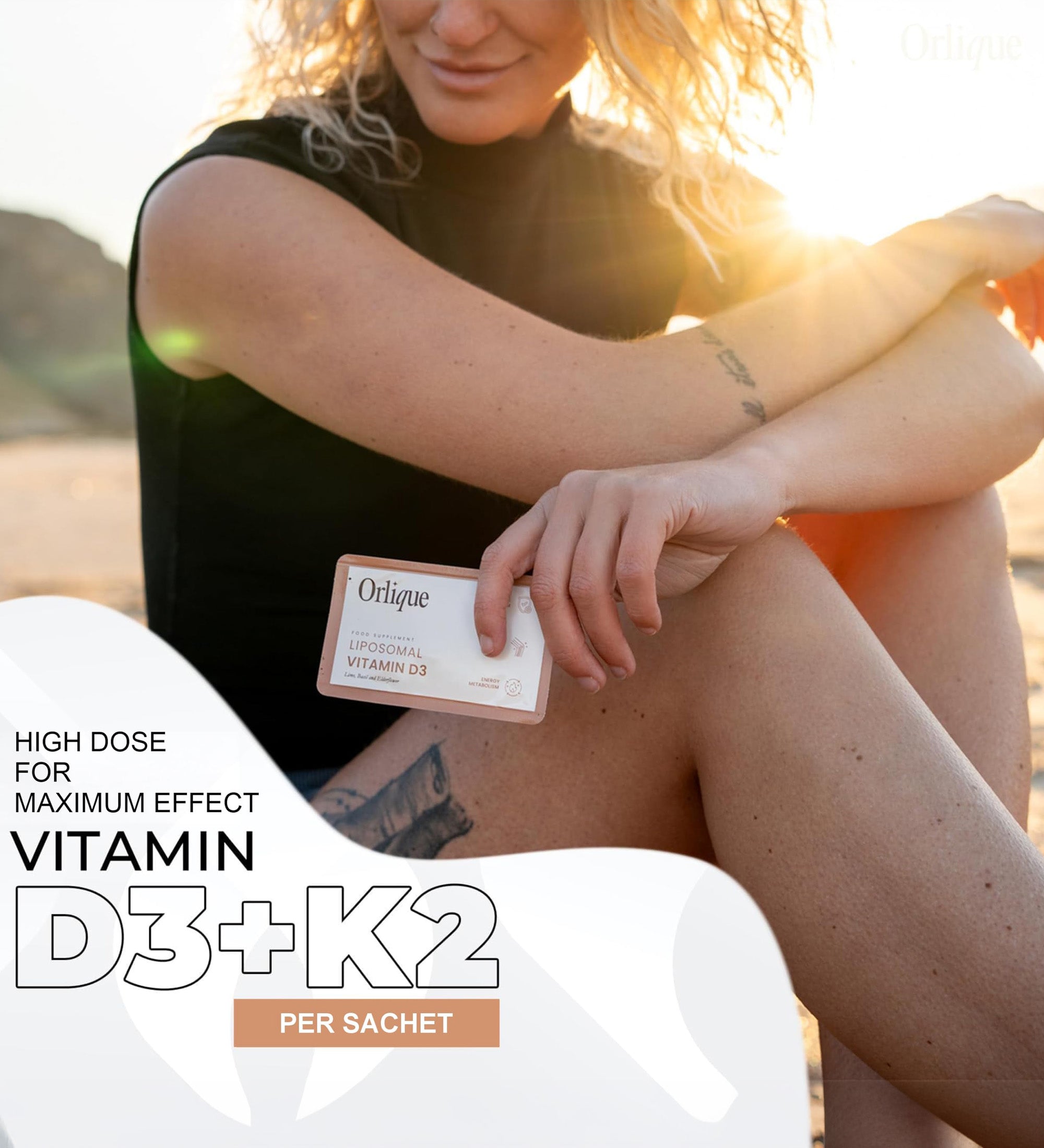 Energy &amp; Immunity Liposomal Vitamin D3 with Magnesium and K2
