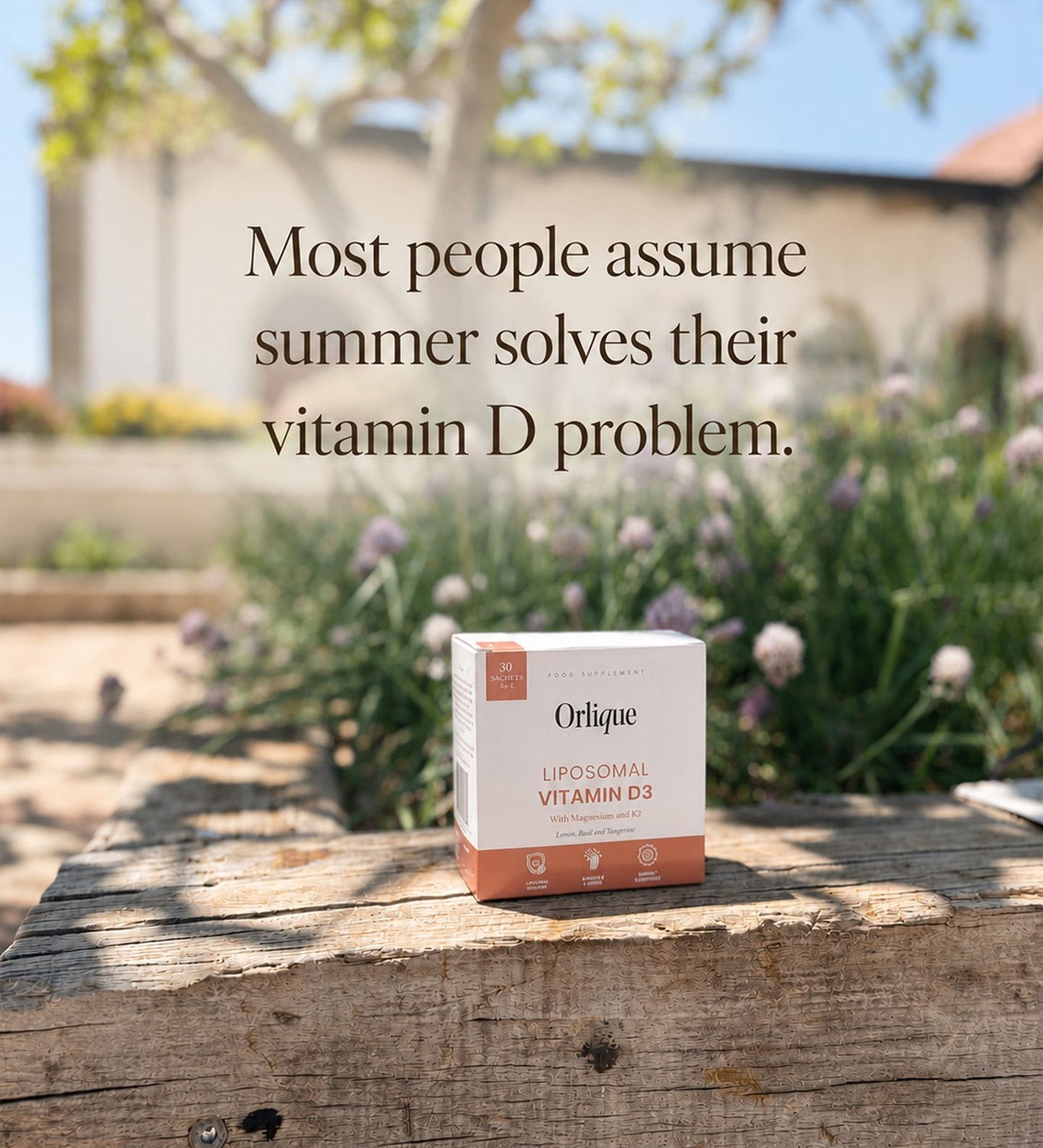 Energy &amp; Immunity Liposomal Vitamin D3 with Magnesium and K2